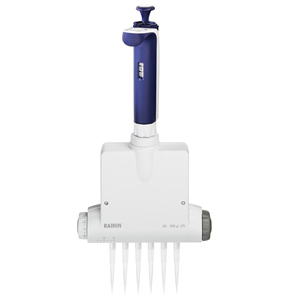 RAININ瑞寧LA6-300XLS手動間距可調(diào)6道移液器